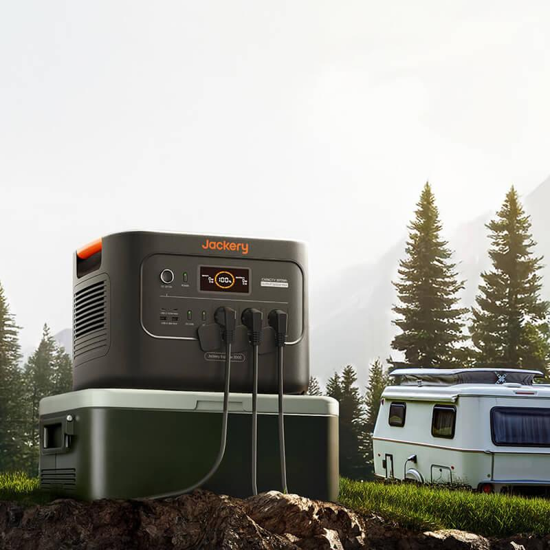 Kit generator solar portabil 3600W 3072Wh Jackery Explorer 3000 V2 + panou 200W [9]