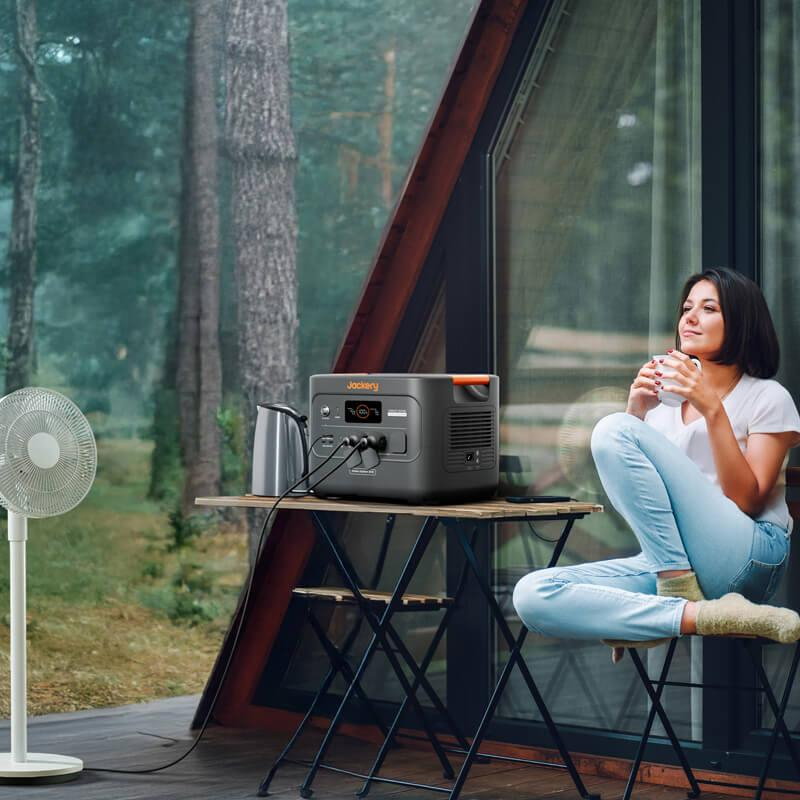 Kit generator solar portabil 3600W 3072Wh Jackery Explorer 3000 V2 + panou 200W [8]