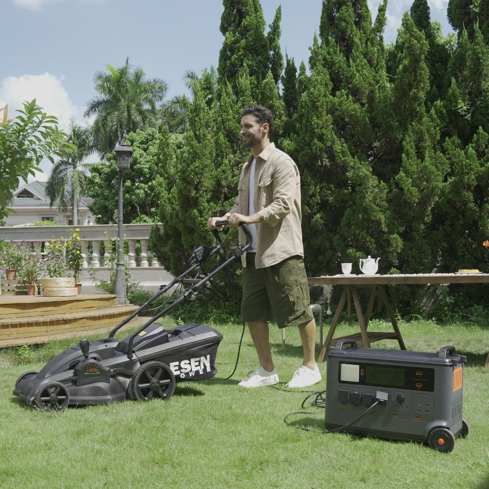 Statie de incarcare electrica portabila Rugged Blackview Oscal PowerMax 3600, Control prin aplicatie (WiFi+ Bluetooth), Capacitate 3.6 - 57.6 kWh (pana la15 baterii modulare), Lanterna, LCD, 44.4kg [11]