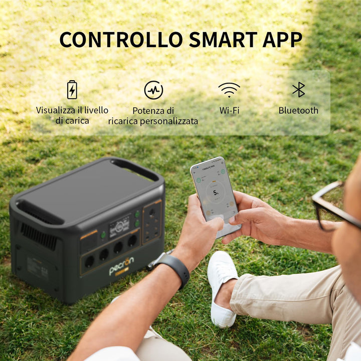 Kit generator solar portabil PECRON F3000LFP+EP3000, 6144Wh 3600W panouri 2 x 200W [6]