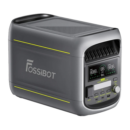 Statie de incarcare portabila FOSSIBOT F1800 de 1800W 1024Wh (gri) [3]