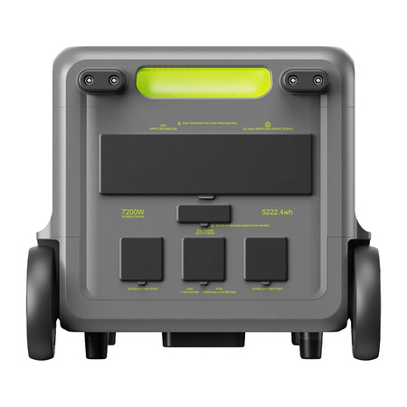 Statie de incarcare portabila FOSSIBOT F7200 7200W 5,2 kWh (verde) [3]