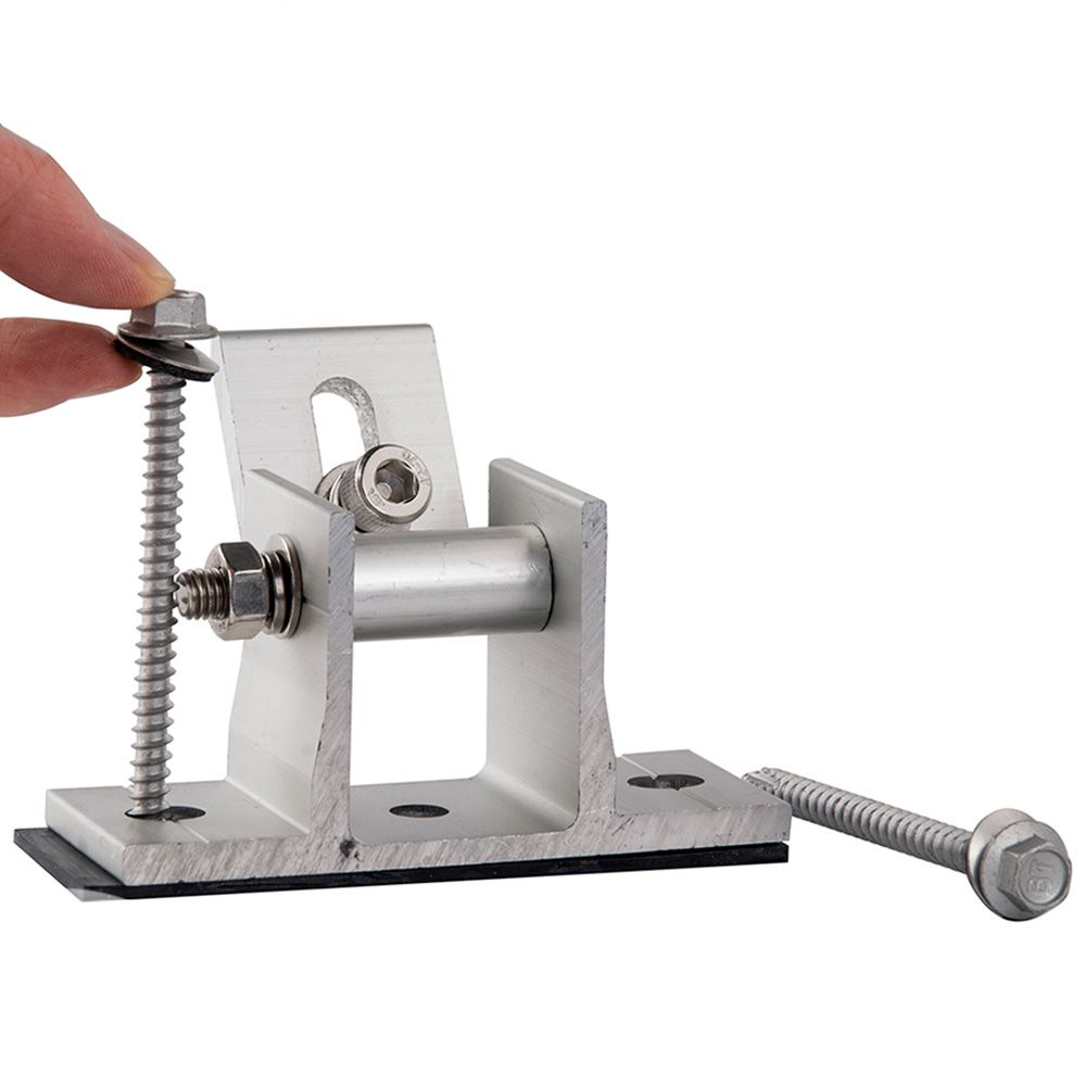 Suport pentru panouri solare pentru montarea pe acoperiș plat, înclinare reglabilă 10°-60° [5]