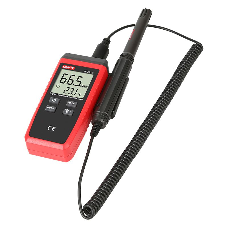 Termohigrometru Digital Uni-T UT333S, Temperatura, Umiditate 0-100% RH, Iluminare, Compact [4]
