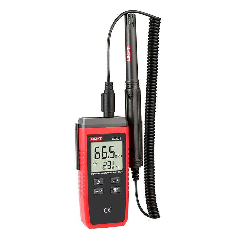 Termohigrometru Digital Uni-T UT333S, Temperatura, Umiditate 0-100% RH, Iluminare, Compact [6]