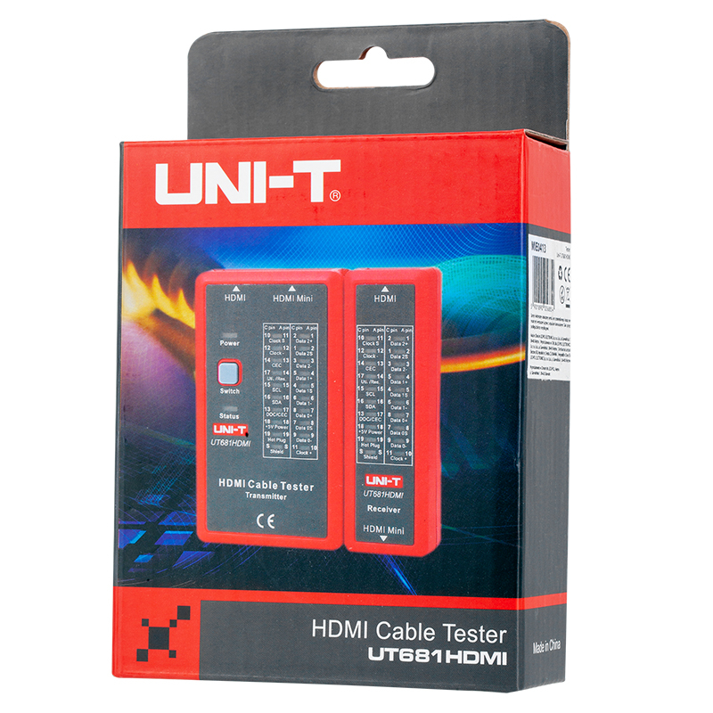 Tester Cablu HDMI Uni-T UT681HDMI, Verificare Semnale HDMI, Continuitate, Scurtcircuit [6]