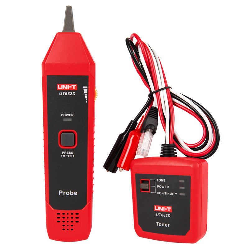 Tester Cablu Uni-T UT682D, Ethernet RJ45 BNC, Continuitate, Scurtcircuit, Circuit Deschis [3]