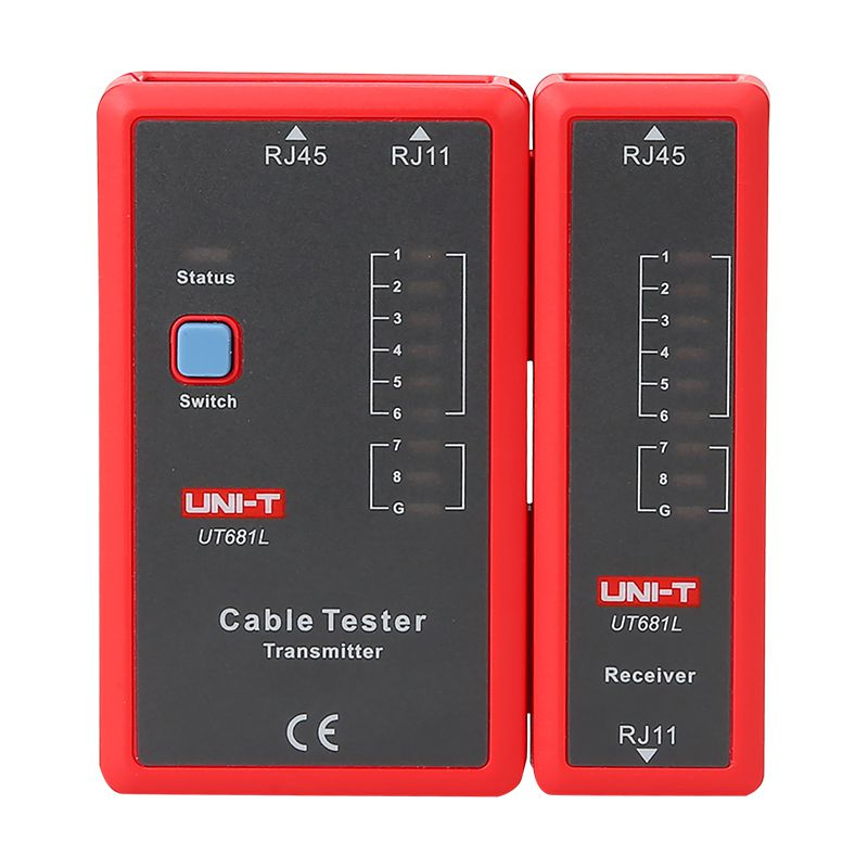 Tester Cabluri Uni-T UT681L, Ethernet RJ45 RJ11 BNC, Continuitate, Scurtcircuit, Incrucisate [2]