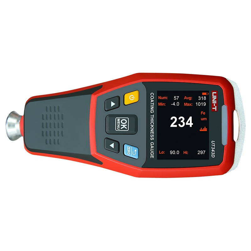 Tester Grosime Vopsea Uni-T UT343D, Masurare Caroserie Auto, USB, Memorie, Afisaj LCD [5]