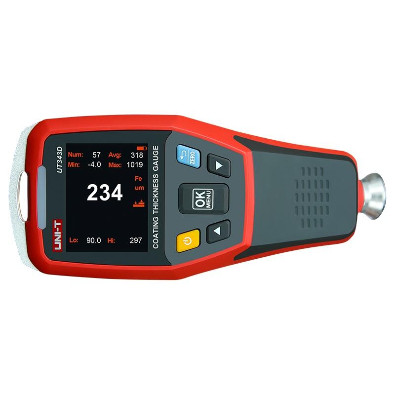 Tester Grosime Vopsea Uni-T UT343D, Masurare Caroserie Auto, USB, Memorie, Afisaj LCD [4]