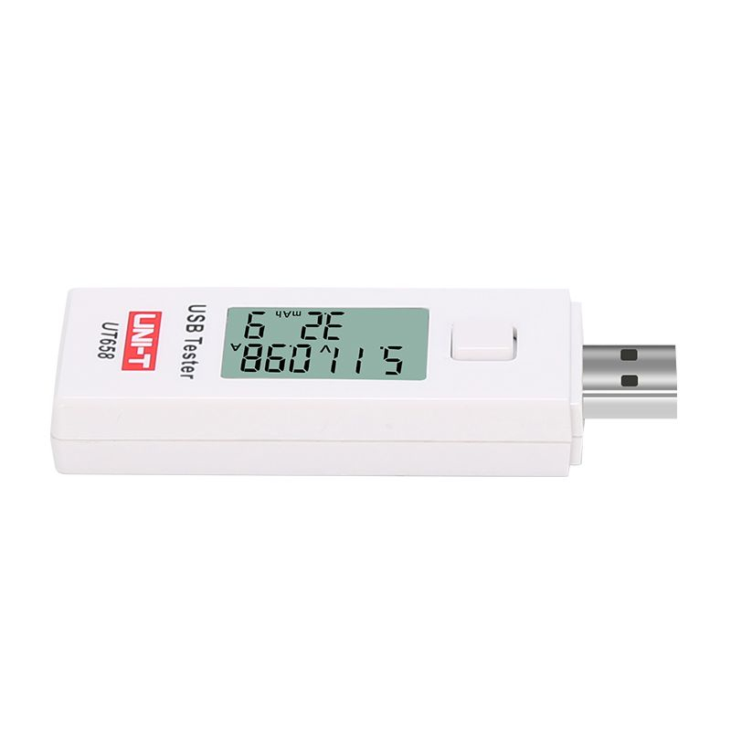 Tester Mufe USB Uni-T UT658, Tensiune 3-9V, Curent 0-3A, Capacitate 9999mAh, Iluminare LCD [6]