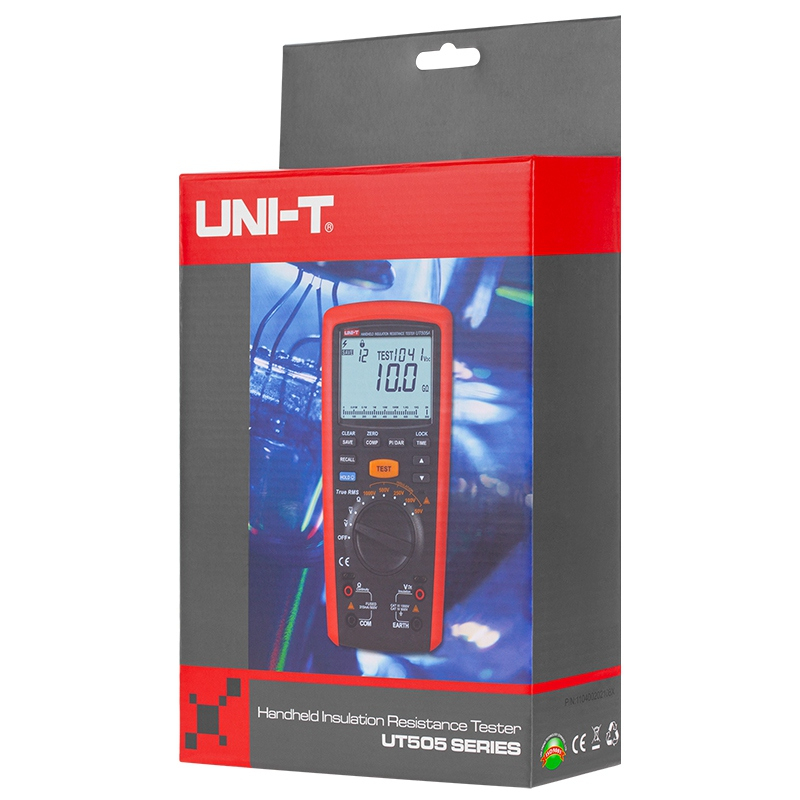 Tester Rezistenta Izolatie Uni-T UT505A, 50V-1000V Test, Izolatie 20GOhm, Autoscalare, Oprire Automata, Continuitate [7]