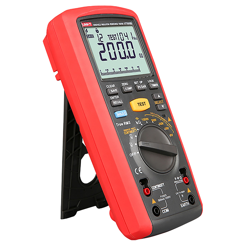 Tester Rezistenta Izolatie Uni-T UT505B, 50V-1000V Test, Izolatie 20GOhm, Autoscalare, Continuitate, Oprire Automata [3]