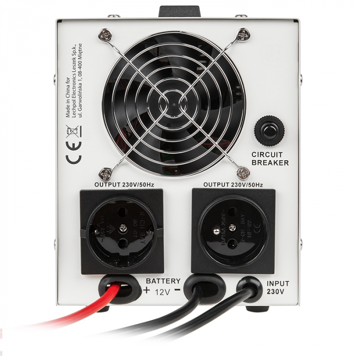 Ups Cu Sinus Pur De 700W, Pentru Centrale Termice, Kemot Prosinus, Pentru Baterii De 12V, Incarcare 10A, Urz3406 [3]