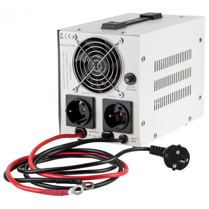 Ups De 300W Cu Unda Sinusoidala Pura, Compatibil Cu Baterii De 12V, Pentru Centrale Termice, Incarcare 10A, Kemot Urz3404 [2]