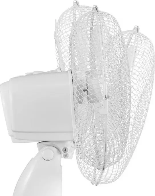 Ventilator cu picior, 40 cm, Platinet 44734, 3 viteze, 40W, oscilatie automata, inaltime 120 cm, alb [2]