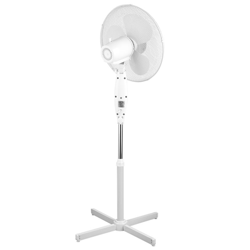Ventilator cu picior, Teesa 3 viteze, Alb, 45 W, Miscare de oscilatie, Inaltime reglabila 125 cm, Diametru 43cm [5]
