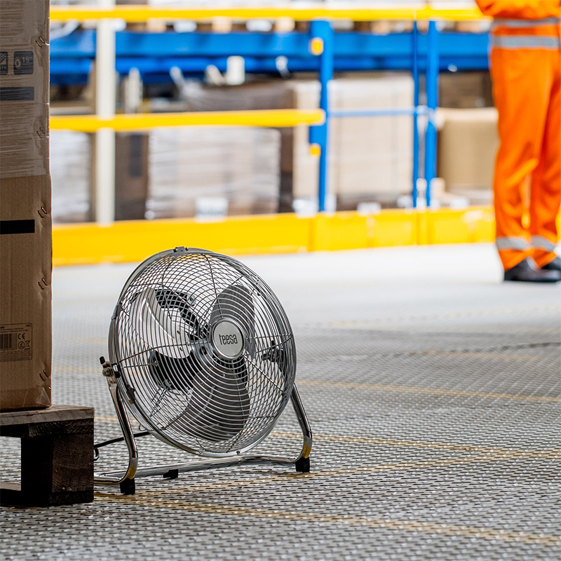 Ventilator de podea cu 3 viteze, 30cm 50W, Teesa [9]