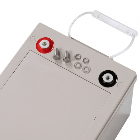 Acumulator gel Deep Cycle VRLA Vipow 12V 200Ah, terminal F10, fara mentenanta, 522 x 239 x 222 mm [2]