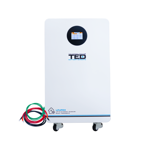 Acumulatori de stocare - Acumulator LiFePo4 51.2V 200Ah, Putere 10.24kW, Dimensiuni 745 x 415 x 235 mm Montaj Perete sau Podea, BMS, Wi-Fi, Bluetooth, LCD, M8