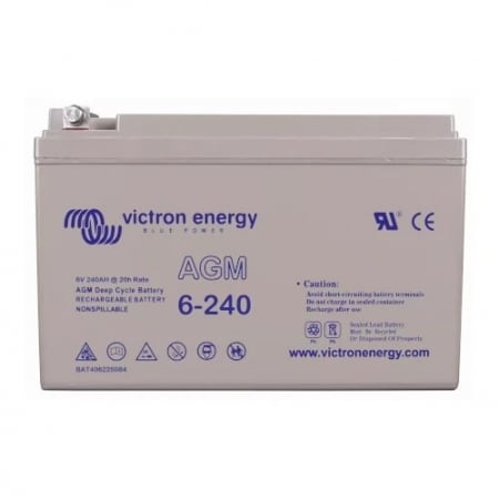 Acumulatori AGM - Acumulator Victron Energy 6V 240Ah Agm Deep Cycle