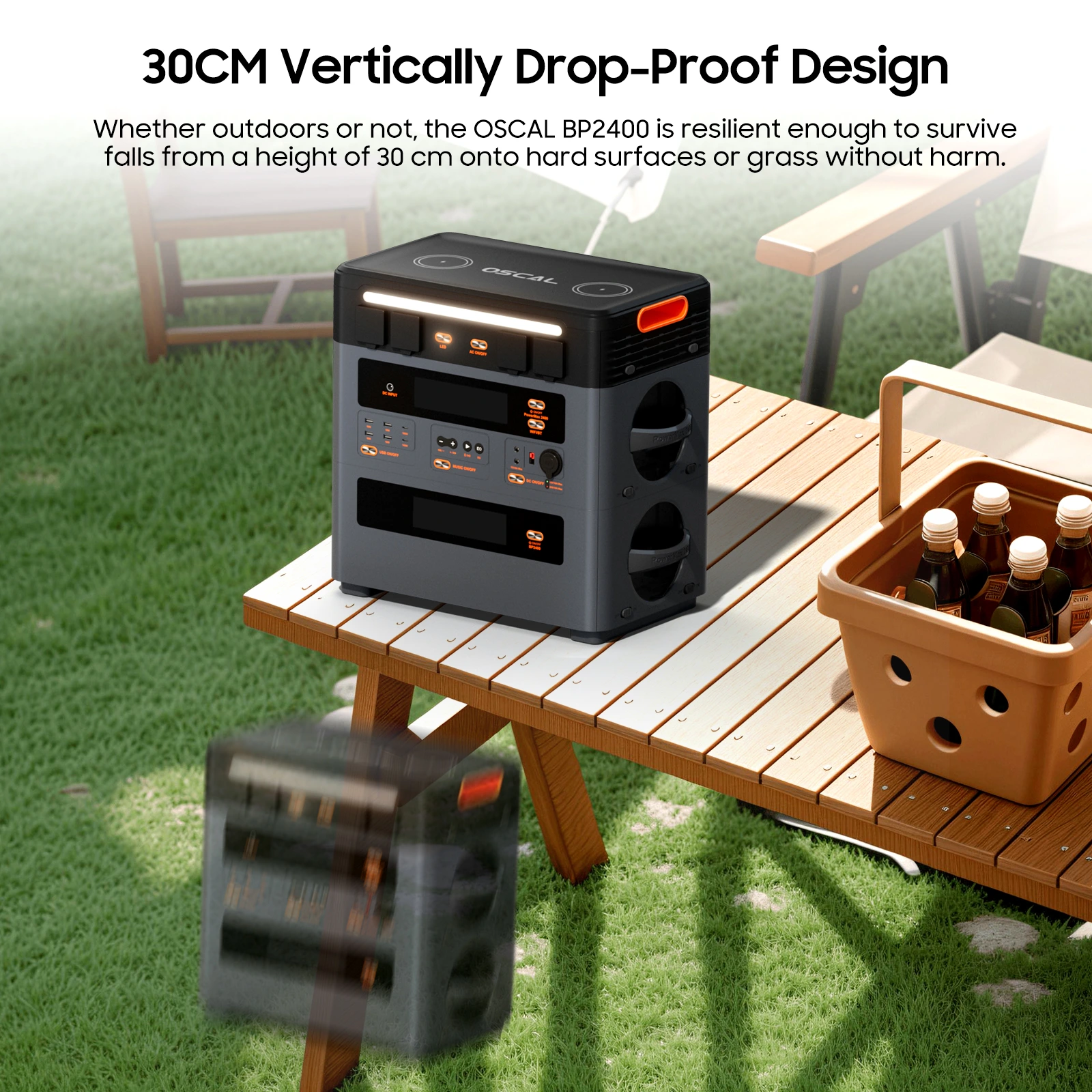 Baterie Blackview Oscal BP2400 Pro 2016Wh LiFePO4 pentru PowerMax 2400 Pro [10]