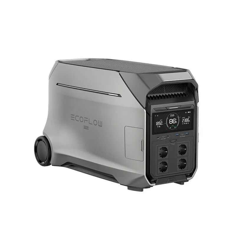 Kit Generator Solar Portabil EcoFlow Delta Pro 3 4000W 4096Wh cu panou 400W [8]