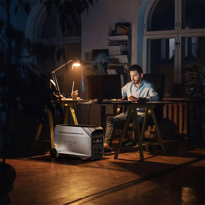 Kit Generator Solar Portabil EcoFlow Delta Pro 3 4000W 8192Wh cu panou 400W [19]