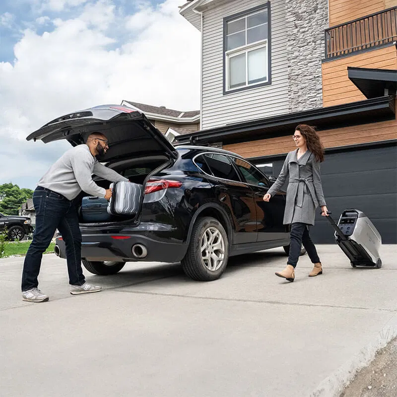 Kit Generator Solar Portabil EcoFlow Delta Pro 3 4000W 4096Wh cu panou 400W [17]