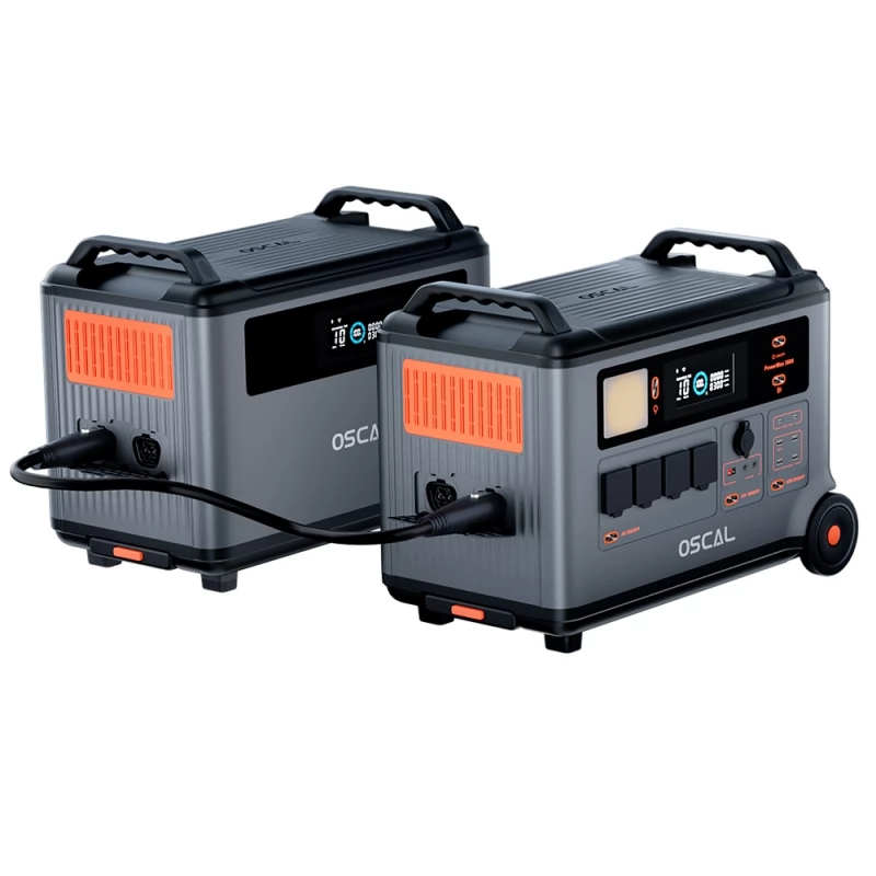 Modul extindere baterie Oscal BP3600 Negru,display, compatibil doar cu Oscal PowerMax 3600 [2]