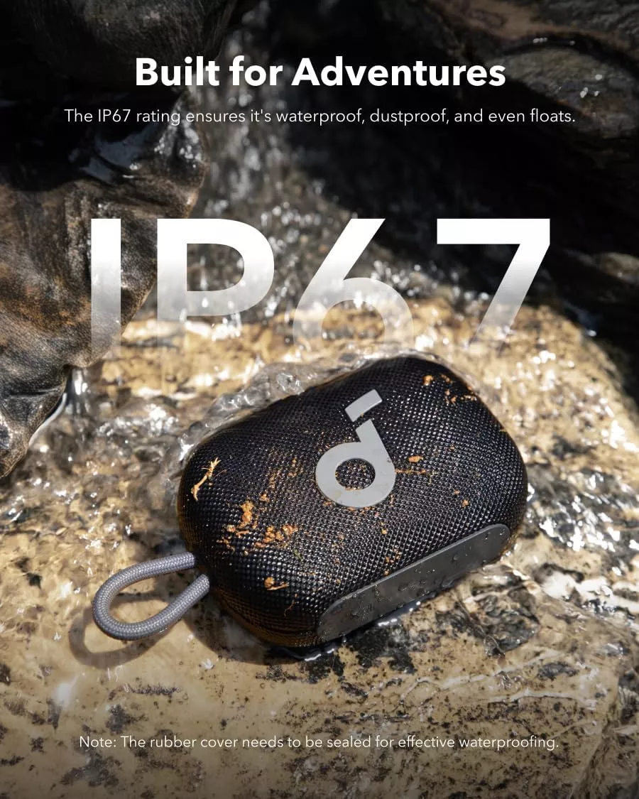 Boxa portabila Anker SoundCore 4 Go, 5W, IP67, Autonomie 20 de ore [5]