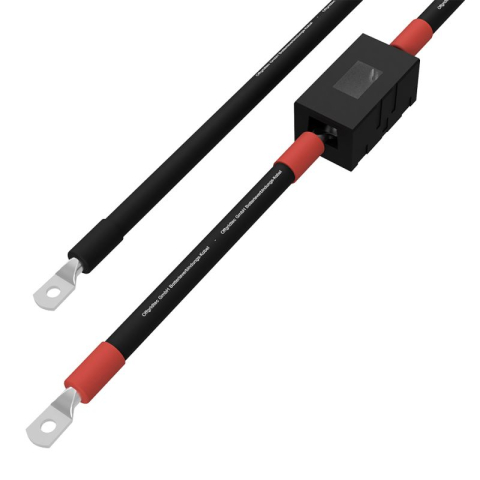 Cablu de baterie de 1,5 m 16 mm² cu suport de siguranță MIDI Conexiune cu bornă cu șurub la M8 [1]