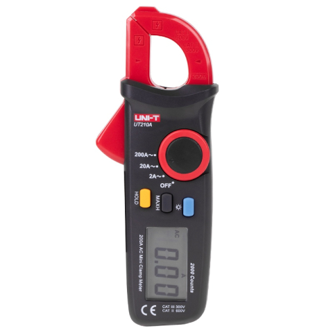 Clampmetru Digital Uni-T UT210A, 200A AC, Autoscalare, Iluminare Fundal, Oprire Automata, Compact [1]