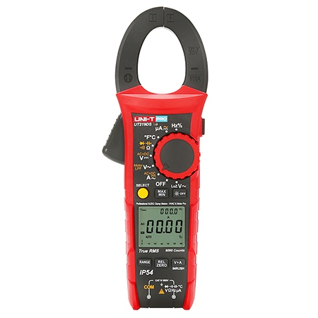 Scule si aparate - Clampmetru Digital Uni-T UT219DS, True RMS, Temperatura 1000°C, 600A AC, IP54, CAT III 600V, Autoscalare
