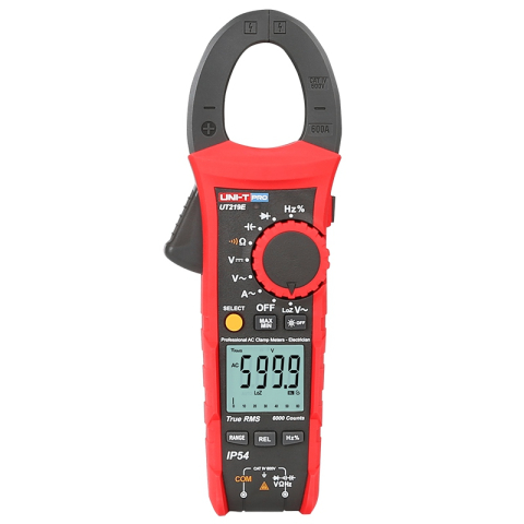 Clampmetru Digital Uni-T UT219E, 600A AC, True RMS, Frecventa 10MHz, Capacitate 60mF, LoZ, IP54, CAT III 600V [1]