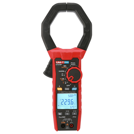 Clampmetre - Clampmetru Digital Uni-T UT219P, True RMS, Frecventa 10MHz, 600A AC, IP54, LoZ, CAT III 600V, Autoscalare
