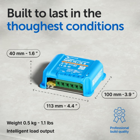 Controler solar MPPT Victron SmartSolar 75/15, 15A 12V/24V, cu Bluetooth integrat [4]