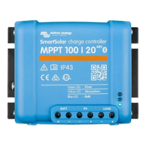 Incarcatoare solare - Controler Solar 12/24/48V 20A Victron Smartsolar Mppt 100/20 Scc110020160R