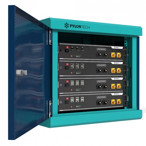 Dulap baterii Pylontech 09U pentru US2000C/US3000C/US5000/UP2500 [1]