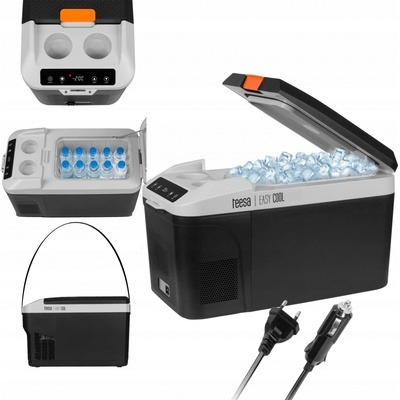 Frigider auto cu compresor, 13l, 20°C la -22°C, alimentare DC 12/24V, 100–240V AC, Afisaj led [1]