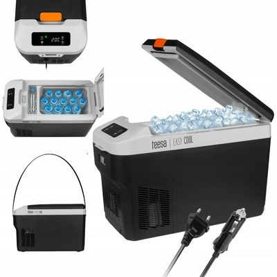 Frigider auto cu compresor, 25l, 20°C la -22°C, alimentare DC 12/24V, 100–240V AC, Afisaj led [1]