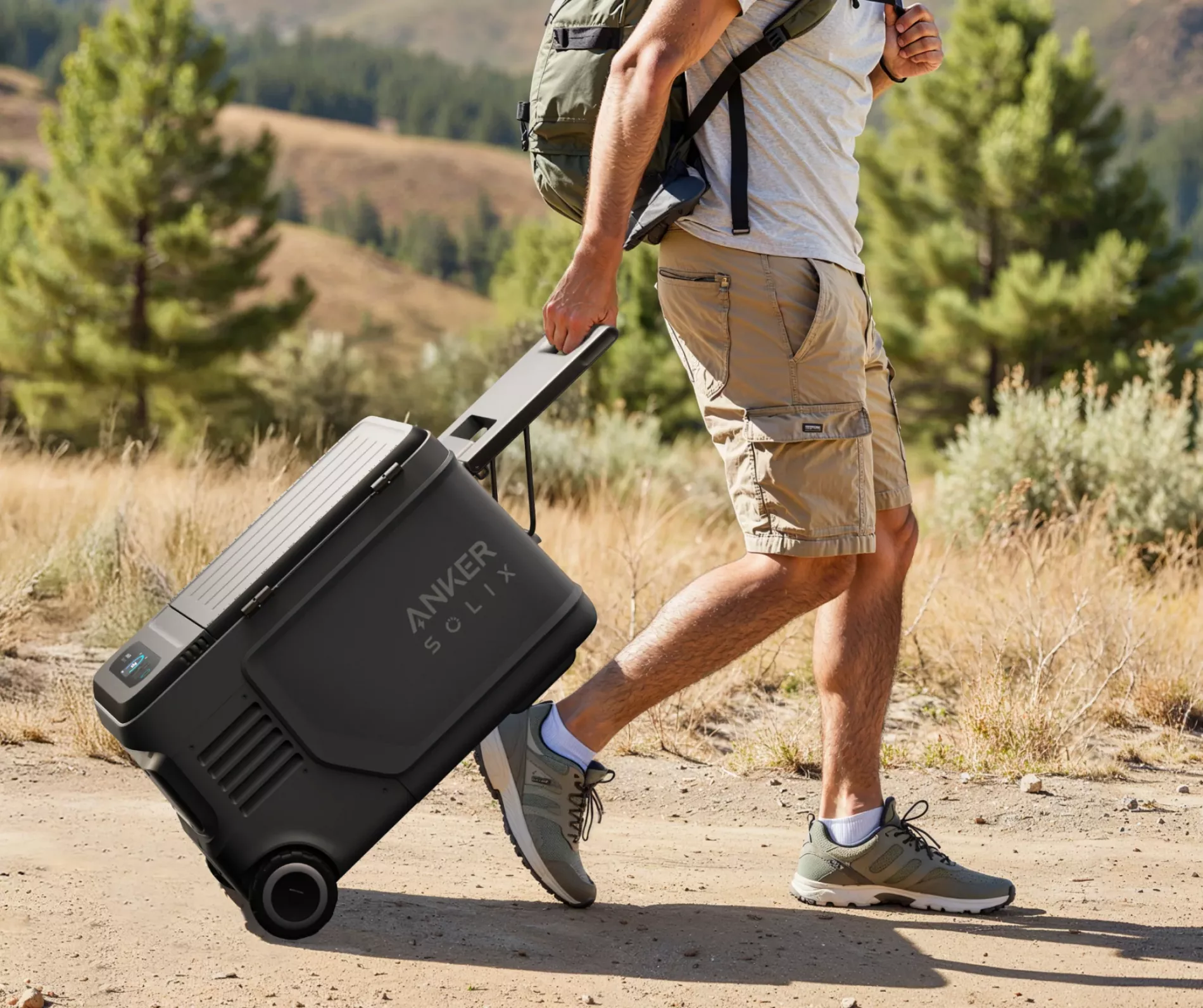 Frigider portabil Anker Solix EverFrost 2 Powered Cooler 23L, cu baterie inclusa, Gri [6]