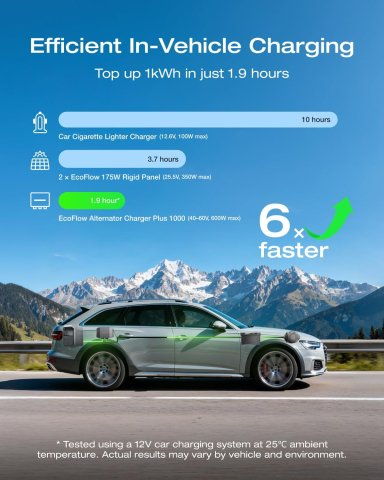 Incarcator de alternator auto Ecoflow Charger Plus 600 [8]
