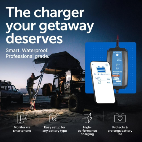 Incarcator redresor inteligent Victron Energy Blue Smart IP65 12V 15A – cu Bluetooth, incarcare rapida pentru baterii auto, AGM, Gel, Li-ion si LiFePO4 [3]