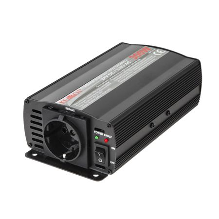 Invertoare Tensiune - Invertor Tensiune 24V 230V 300W Unda Sinusoidala Modificata Cu 1 Iesire