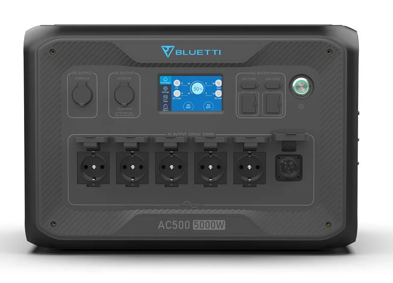 Kit Generator Solar Portabil 5000W 2764Wh, Bluetti AC500+B300K + panou 2 x 400W [3]