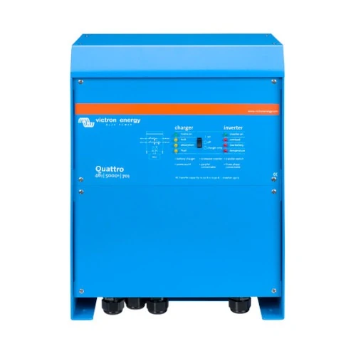 Quattro - Invertor Hibrid Cu Incarcator Victron Quattro Qua485021010 48V 5000W 48/5000/70-100/100 Qua485021010