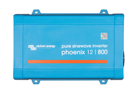 Componente Fotovoltaice - Invertor sinus pur 800W 12V 230V, varf 1600W, Victron Phoenix, pentru auto, panouri solare, rulota, casa si cabana
