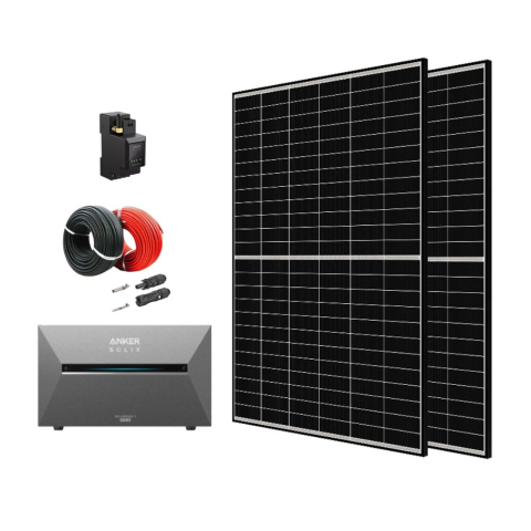 Kituri solare pentru balcon - Kit balcon Anker Solarbank 3 920Wp, baterie 2,68kWh