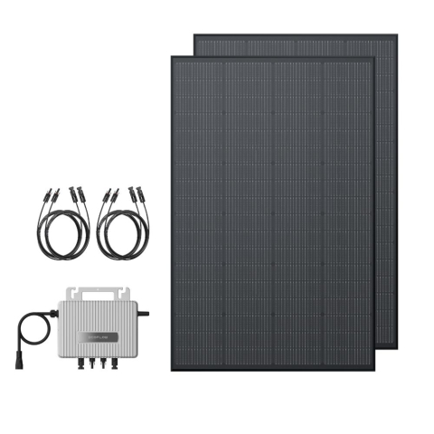 Kituri solare pentru balcon - Kit balcon EcoFlow 900Wp cu microinvertor 800W